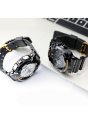 Watch Accessories Resin Strap Men Pin Buckle Strap Case for Casio G-SHOCK GA-110 GA-100 GD-120 5146 5081 Waterproof Watch Band