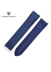 Pagani original design watch band collection wear comfortable stainless steel fashion casual nylon strap safety folding buckle