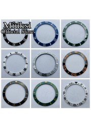 Miuksi 40mm high quality ceramic bezel watch parts fit 43mm watch case for watch sea