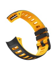 Two Tone Silicone Watch Band Compatible with Garmin Instinct/Tide Instinct/Solar Instinct/Instinct Tactical Band High Quality