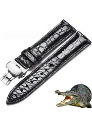 Real Crocodile Watch Strap Genuine Leather Watch Strap for Men or Women Watch Accessories 12 - 24mm