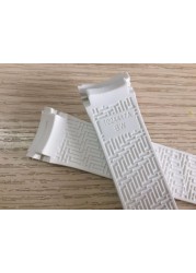 22mm T024417A watchband white silicone rubber strap T024417 watch band for T024