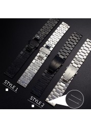 Original Metal Band for Samsung Galaxy Watch 46mm 42mm Stainless Steel Wrist Watch Strap for Galaxy Watch 46mm 42mm Bracelet 22