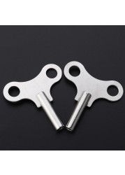 2pcs High Quality Steel Clock Metal Clock Wrench Strong Key Clock Winding Tools Chain Repair Tool for Home Shop Clock