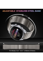 Quick release stainless steel metal band for Huawei Watch GT3 46mm/watch3/watch3 pro/gt2pro/gt2 46mm/one key remove band 22mm