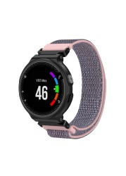 Nylon Loop Strap For Garmin Forerunner 235 735xt 220 230 630 620 Approach S20 S5 S6 Smart Watch Bracelet Women Bracelet Correa Strap