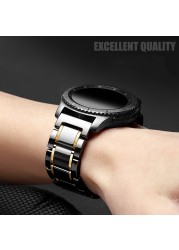 22mm Ceramic Band for Samsung Galaxy Watch 46mm Gear Strap S3 Frontier Watches Bracelet Huawei Watch GT 2 Strap 46 GT2 22mm