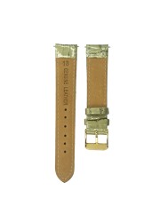 12mm 14mm 16mm 18mm 20mm leather watch band pink olive ivory green watchband genuine leather strap gold stainless steel buckle