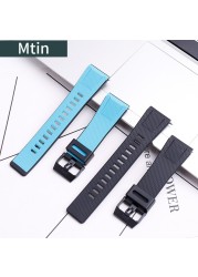 Resin Rubber Strap Men Pin Buckle Watch Accessories For Casio GA2000 Prg-650 PRW-6600 Wristband Sport 24mm Watches