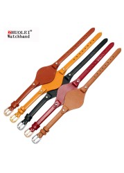 High Quality Genuine Leather Watches for Fossil ES3077 ES2830 ES3262 ES3060 Stylish Women's Watch Straps Small Bracelet