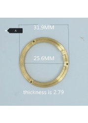 Free Shipping Metal Ring Fit Selection ETA 2836/2824/2892 Miyota 8215/8200 Mingzhu3804 2813 Automatic Movement