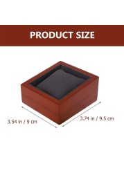 Watch packing box minimalist bracelet jewelry display container wooden organizer