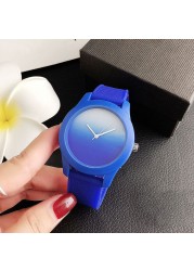 Brand Wrist Watches Fashion Men Women Ladies Girl Couples Crocodile Pattern Quartz Casual Silicone Band Watch LA11