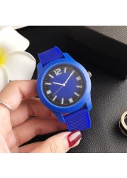 Brand Wrist Watches Fashion Men Women Ladies Girl Couples Crocodile Pattern Quartz Casual Silicone Band Watch LA13