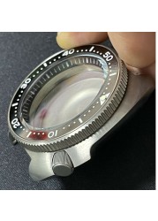 45mm titanium watch sapphire ceramic bezel 20ATM for Japan movement NH35A NH36A