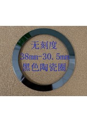 38mm non-writing ceramic bezel insert for 40mm watch