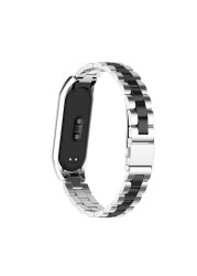 Stainless Steel Metal Strap For Mi Band 6 Xiaomi Mi Band 5 4 3 Band Compatible Bracelet Wristband Mi Band 6 5 4 3 Accessories