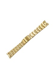 CARLYWET - Rose Gold or Silver Two-tone Watch Band for Datejust 13 17 19 20 mm 316L