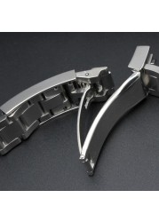 Watch Band for Rolex Submarine Yacht-Master Daytona Solid Stainless Steel Watch Strap Chain Watch Accessories Watch Band