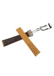 CARLYWET - Vintage Gray Suede Replacement Watch Strap, 20 22mm Vintage Watch Strap for Heure