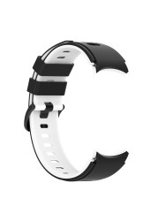 Silicone Strap For Samsung Galaxy Watch Band 4 44mm 40mm Bracelet Galaxy Watch 4 classic 46mm 42mm Curved End Sports WatchBands