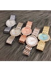 CONTENA Luxury Rhinestone Watch Women Watches Fashion Gold Women's Watches Ladies Clock reloj mujer relogio feminino