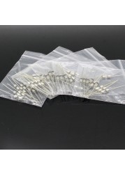 50pcs/lot 3*10mm 5 Values ​​Fuse Assorted Kit M125 With Pin Electronic Component 0.5A 1A 2A 3A 5A