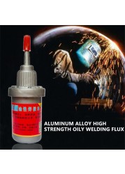 Metal Welding Glue Flux for Oil Shoes Ultra Strong Super Glue Strong Adhesive Multipurpose Universal Raw Oily Glue Welding Glue