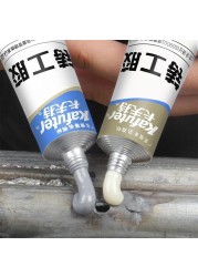 Kafuter 1 set AB 65G Glue A+B Curing Super Liquid Glass Metal Rubber Waterproof Strong Adhesive Glue For Stainless Steel Alloy