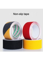 1pc 5m Non-slip Safety Tape Anti-slip Stickers Indoor/Outdoor Strong Grip Abrasive Tapes for Indoor Outdoor Stairs Boat Decks