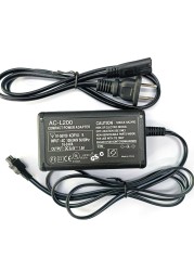 AC-L200 AC Power Adapter Sony Handycam DCR-SX40 SX41 SX45 SX60 SX65, DCR-DVD7 DVD105 DVD108 DVD203 DVD308 DVD610 Camera