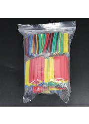 328pcs/set Heat Shrink Tube Kit Assorted Shrink Wrap Sleeves Tubing Wire Cable Protector Heat Shrinkable Sheath 8 Sizes