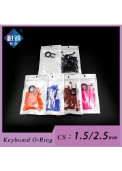 110pcs/lot MX Keyboard Cover O Ring Cover Puller Switch Damper Rubber O Ring Key Puller Cover Replacement Noise Reduction Washer