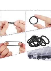 225pcs Rubber O-Ring Seal Classification Gasket Kit Set Washer Ring Kit For Professional Auto Mechanic Plumbing Repair