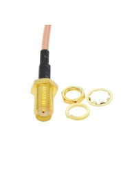 10pcs/lot SMA Female to uFL/u.FL/IPX/IPEX1 Female Connector RF Coax Pigtail Antenna Extension Cable RG178 SMA IPEX Cable