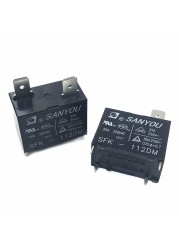 Free Shipping 5pcs-50pcs Original New SANYOU Relay SFK-112DM Air Conditioner Relay Power Relay SFK 112DM 12VDC 25A 250VAC 4 Pins