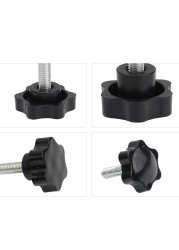 M4 m5 m6 m8 m10 m12 plastic handle screw plum hand tighten screw star shaped tighten nuts bakelite carbon steel handle