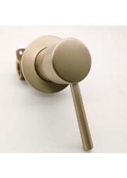 Bathroom Brass Shower Faucet Control Valve Concealed In Wall Mixer For Shower Head Headset Gold Matte Black And Chrome