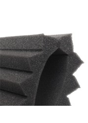 24pcs 300x300x25mm Studio Acoustic Soundproof Foam Acoustic Panel Sound Insulation Absorbing Insulation Wall Panels