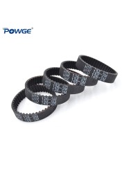 POWGE HTD 3M timing belt pitch length 129/132/135/138/141/144/147/150/153/156mm width 6-30mm 129-3M/135-3M/144-3M/150-3M rubber