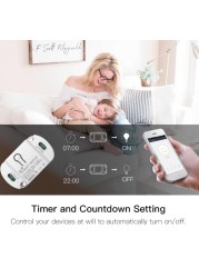 Tuya Wifi Smart Connection Smart Wireless Remote Switch Light Time Controller Work with Alexa Google Assistant IFTTT