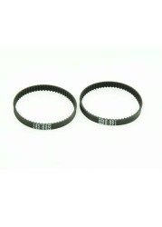 10pcs/lot, closed loop S2M timing belt, 132mm length, 66 teeth, 6mm width