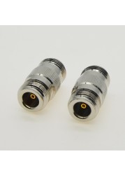 1pc N Type Female o N Female Jack Straight N Type Adapter RF Coaxial Connector Copper Nickel Plated Plug Jack