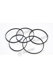 10pcs/lot, GT2 timing belt, closed loop, 280mm length, 140eeth, 3.5mm width,