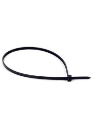 100pcs 100mm nylon mesh plastic cable wire zip tie cord strap plastic zip trimming wrap cable loop ties wire self-locking black