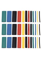 530/164pcs Heat Shrink Tubing Insulation Shrinkable Tube Electronic Assortment Flame Retardant Polyolefin Insulated Sleeve Kit