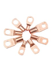 260/240/60CPS Assortment Auto Car Copper Toroidal Arm Wire Crimp Connector Bare Battery Terminal Cable Soldered Connectors Kit