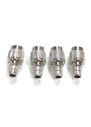 5pcs/lot TNC Male Plug Crimp Soldering Clamp for RG5 RG6 5D-FB LMR300 CNT300 Coax Cable Connector Copper Nickel Plated Free Shipping