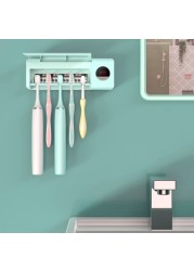 UV Toothbrush Sterilizer Toothbrush Holder Bathroom Accessories Set Bathroom Accessories Decoration Wall Mount Toilet Hardware