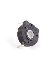 2pcs Potentiometer Elliptical Hole PT15-50K Elliptical Hole Horizontal Adjustable Resistant 1.5X1.5cm